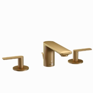 Picture of 3-Hole Basin Mixer with Popup Waste System - Gold Matt PVD