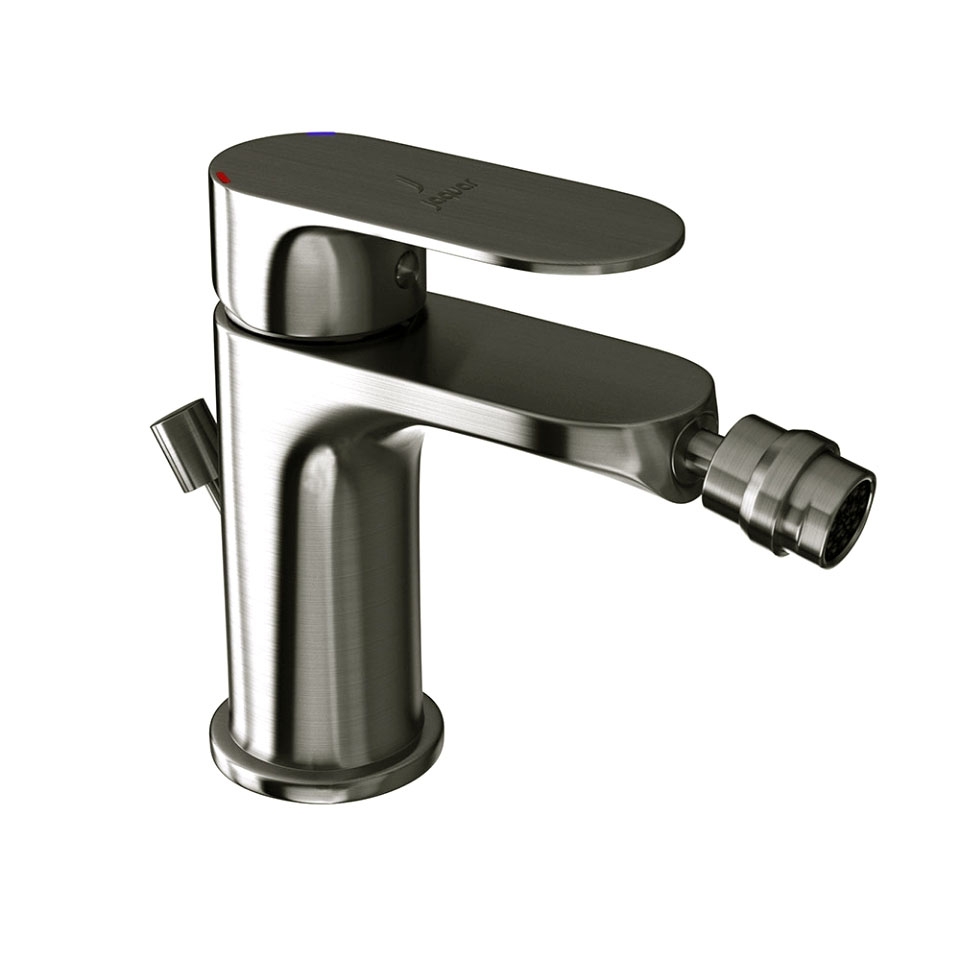Picture of Single Lever Bidet Mixer with Popup Waste - Stainless Steel