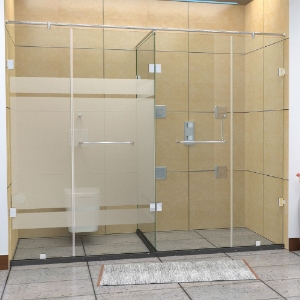 Picture of T-shaped Shower Enclosure - (Size : 3401-3800)