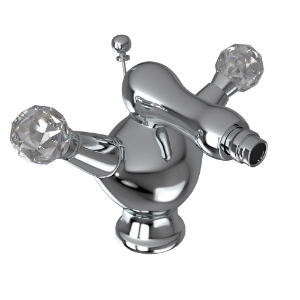 Picture of Monoblock Bidet Mixer with Popup Waste - Chrome