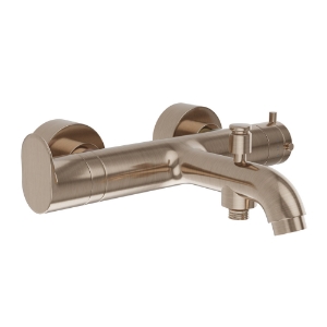 Picture of Opal Prime Thermostatic Bath & Shower Mixer - Gold Dust